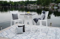 harbor dining set with Bristol chairs